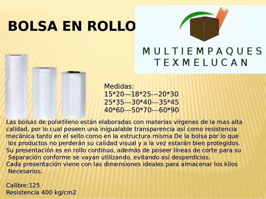 MultiEmpaquesTexmelucan