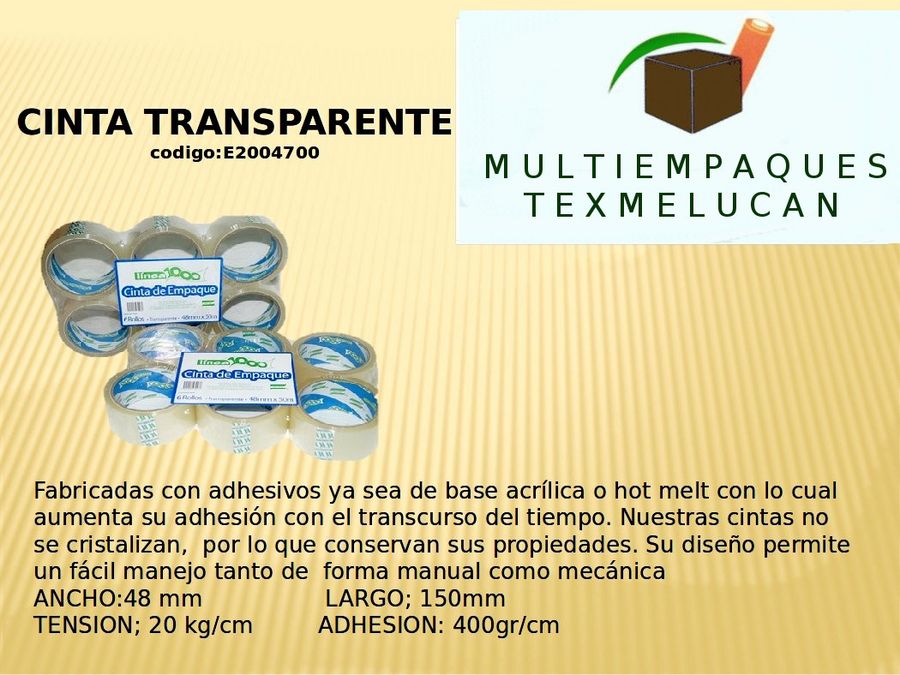 MultiEmpaquesTexmelucan