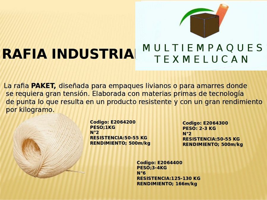 MultiEmpaquesTexmelucan